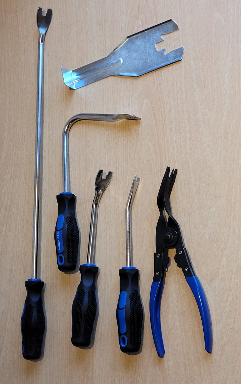 6Pc Auto Upholstery Tools