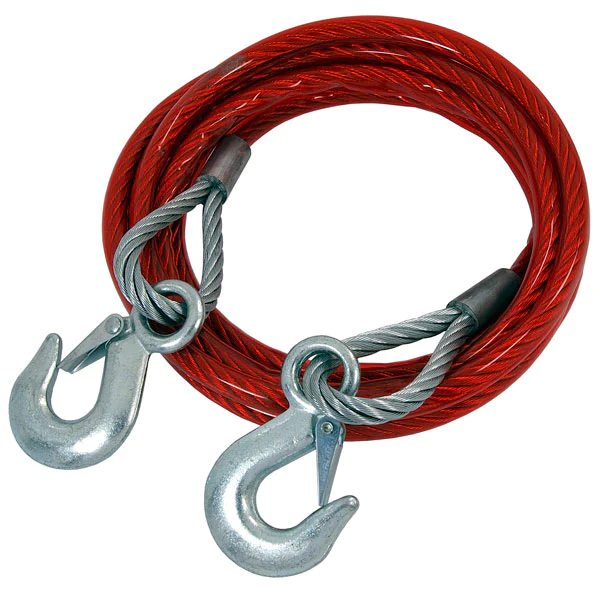 PVC Coated Steel Wire Breakaway Cable - 4m - 3.5Ton
