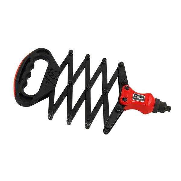 Heavy Duty Lazy Tongue Riveter - 5 Nozzle Sizes
