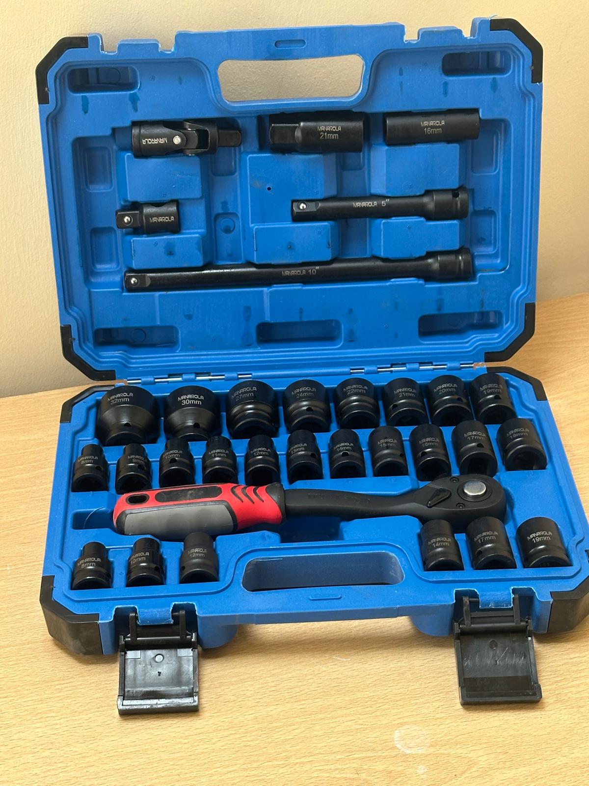 32pc Impact Socket Set