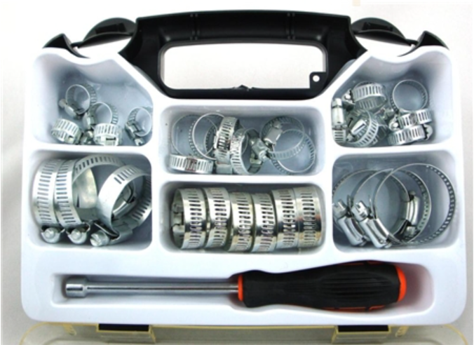 35Pc Stainless Steel Hose Clamp Set