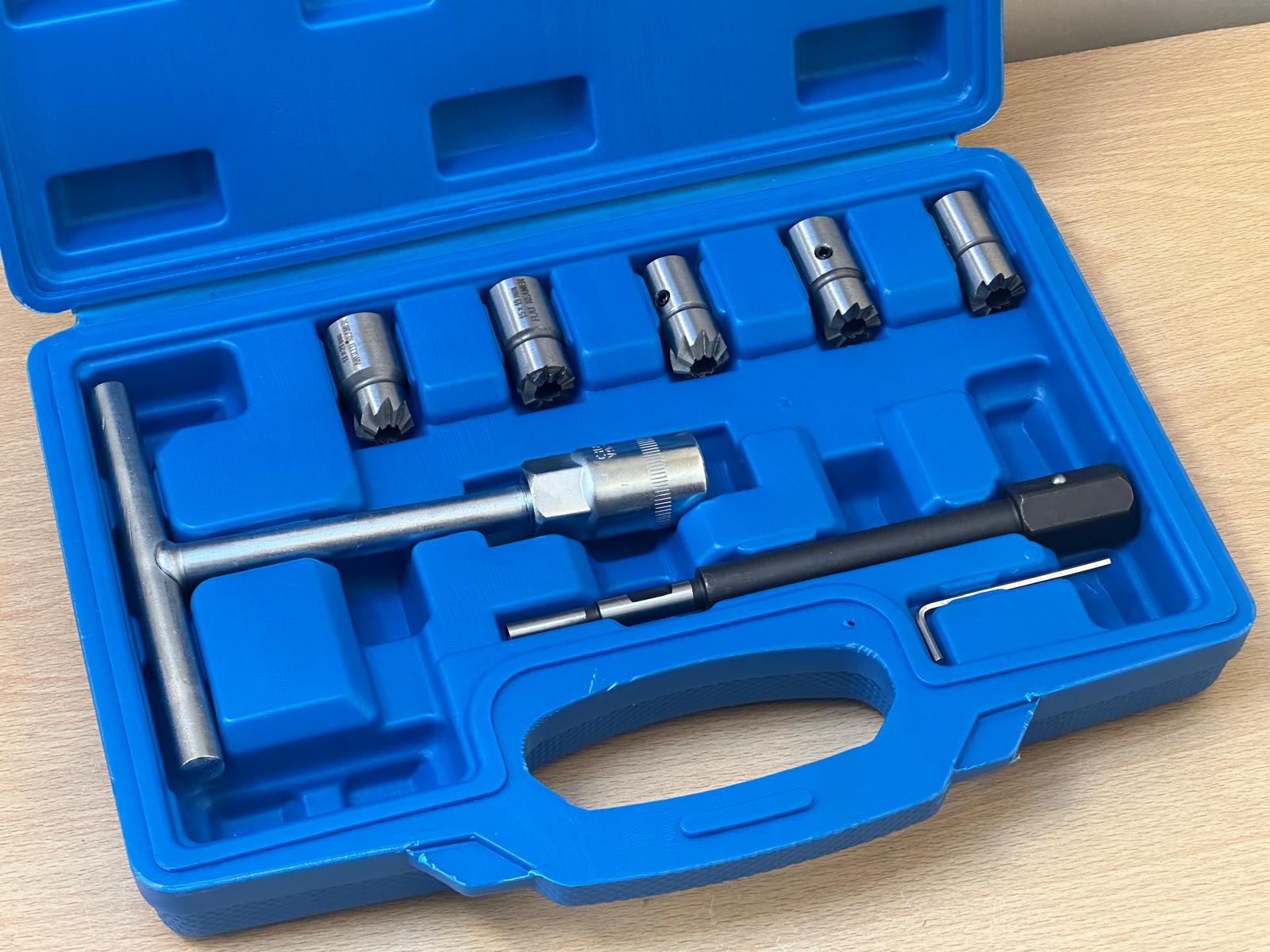 7pcs Diesel Injector Seat Cutter Set