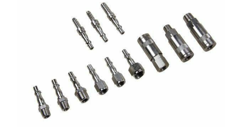 12pc Two Touch Quick Release Air Hose Fittings Couplings
