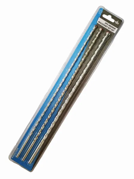 T/ZONE 3PC 400MM QUALITY MASONRY DRILLS