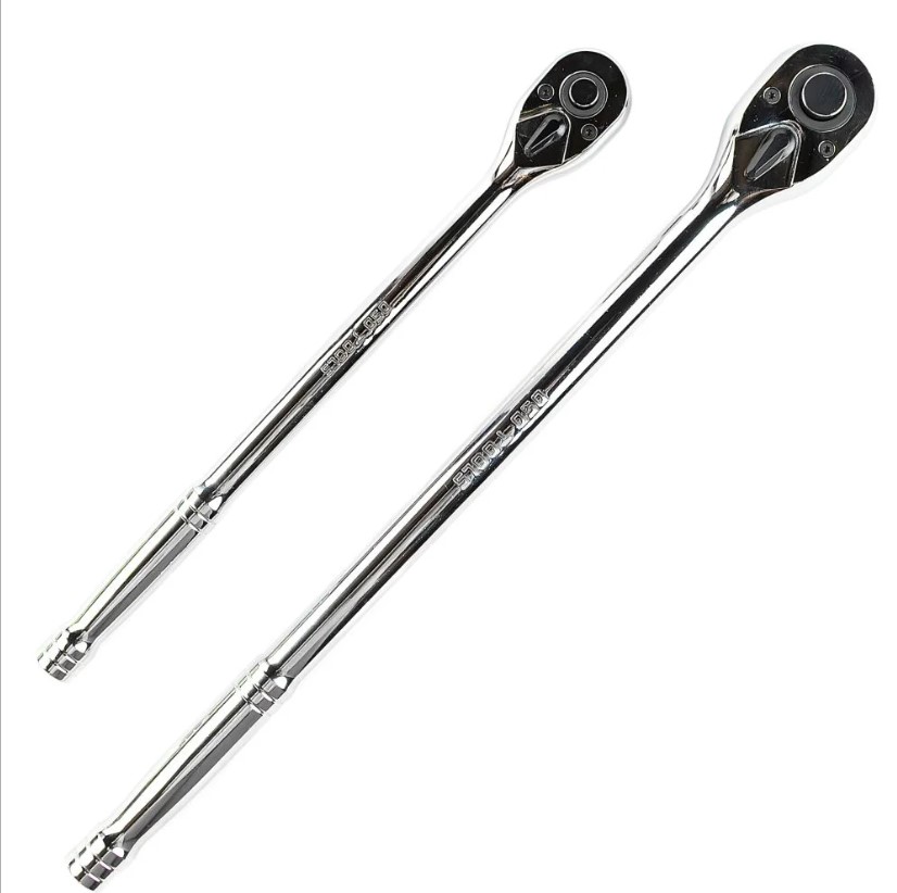 DSD TOOLS 2pc Extra Long Ratchet Set 3/8″ & 1/2″ Drives